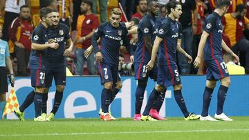 El Atlético jugó en Estambul el pasado mes de septiembre.