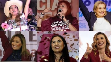 ¡Históricas! Ellas serían las próximas gobernadoras en México