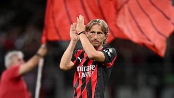 Luka Modric y el Milan lucharán para ganar la Serie A, que comienza este sábado
