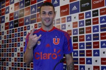 El volante surgido en Racing es uno de los fichajes más importantes del mercado. Llegó a la U por expresa petición de Sebastián Beccacece.