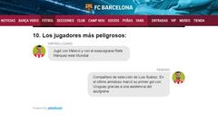 Barcelona ve a Chucky Lozano como jugador peligroso del PSV