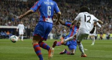 2-0. Marcelo anota el segundo tanto.