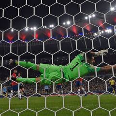 Chile cayó ante Uruguay y jugará ante Colombia en cuartos
