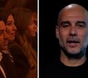 Se hizo viral en redes: la cara de la esposa de Xavi tras el vídeo de Guardiola en el acto del 125 aniversario del Barça