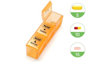 Ni olvidos ni otros descuidos: así es el pastillero semanal más vendido en Amazon