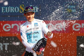 Miguel Ángel López ganó la camiseta de los jóvenes y quedó sexto en la general 