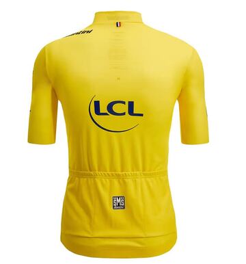 Es el maillot más prestigioso del Tour de Francia. Fue creado en 1919 en referencia al papel amarillo del periódico L’Auto, que pertenecía al creador del tour, Henri Desgrange. Se asigna mediante el cálculo de sumar los tiempos de cada etapa de cada ciclista. El ciclista con el menor tiempo es el líder en ese momento, y al final del evento es declarado el ganador general del Tour de Francia.