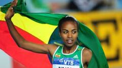 La etíope Genzebe Dibaba bate el récord mundial de 1.500