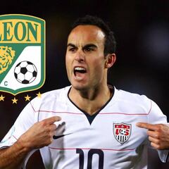 Landon Donovan se pone la verde... del León