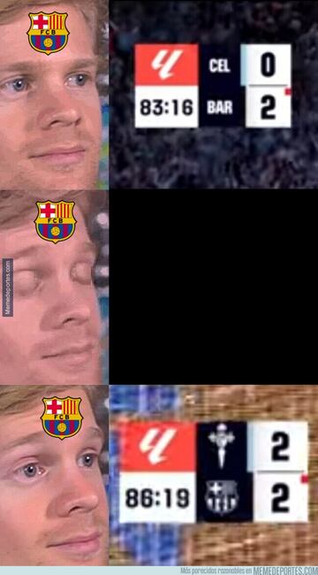 El empate del Bar?a, la victoria del Madrid... Los memes m¨¢s divertidos de la jornada