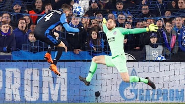 Oblak: ¡°He llegado a jugar de lateral derecho...¡±