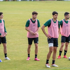 David Castro y Fran Manzanara se despiden del Racing de Ferrol