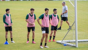 David Castro y Fran Manzanara se despiden del Racing de Ferrol