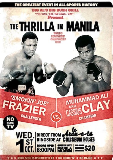 Este mítico combate de boxeo se celebró en el Coliseo Araneta en Ciudad Quezón, Metro Manila, Filipinas, el 1 de octubre de 1975, a las 10:45 de la mañana.