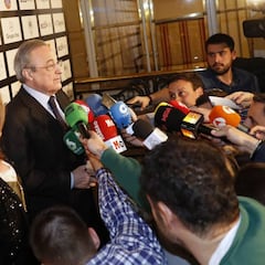 Florentino: "¿Neymar? Me lo pienso y luego contesto..."