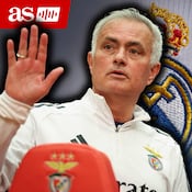 José Mourinho comparece en rueda de prensa antes del Benfica vs Real Madrid de Champions League
