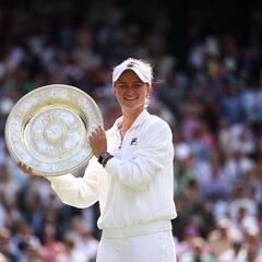 Barbora Krejcikova: “Lo más divertido de ganar Wimbledon fue bailar con Alcaraz”