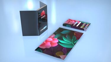 El Huawei Mate X Fold 2 podría plegarse dos veces sobre su pantalla