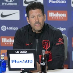 Simeone: "Nos preocupa todo, vamos a lo desconocido"