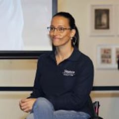 Teresa Perales se convierte en actriz por un día en un corto