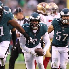 La defensiva de los Philadelphia Eagles construyó el camino al Super Bowl LVII