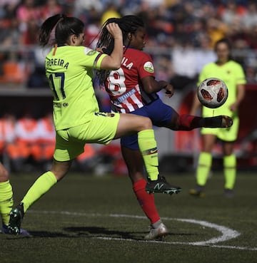 El doblete de Ludmila ante el Barcelona da el pase al Atlético