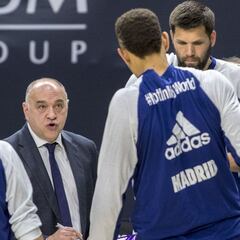 Laso: "Estamos obligados a hacer un buen baloncesto en Santiago"