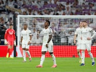 02/03/26 PARTIDO PRIMERA DIVISION JORNADA 26
REAL MADRID - GETAFE
PRIMER GOL MARTIN SATRIANO 0-1 TRISTEZA VINICIUS