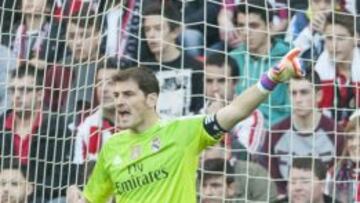 Iker Casillas, en San Mamés.