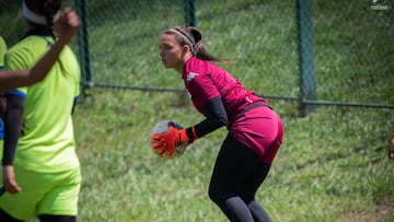 Luisa Agudelo, arquera de Deportivo Cali