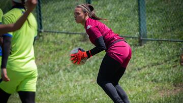 Luisa Agudelo, arquera de Deportivo Cali