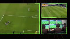 La polémica conversación del VAR en el penal de Boca sobre Santos en la Libertadores