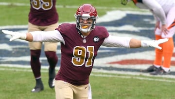 Tras pasar 10 años en Washington, Kerrigan se incorpora a los Eagles, club que terminó como la tercera defensiva con más sacks en 2020.