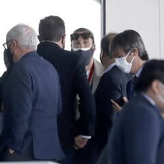 Encuentro de Ramos con la cúpula del club en Valdebebas