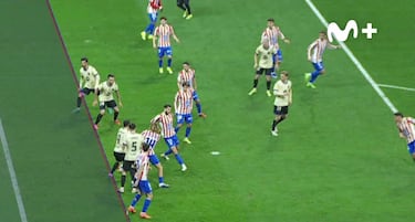 Las polémicas de la ida de las semifinales de Copa del Rey entre Atlético y Barcelona: todos los penaltis, expulsiones y jugadas controvertidas