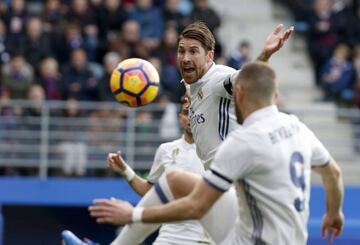 Ramos in action against Eibar