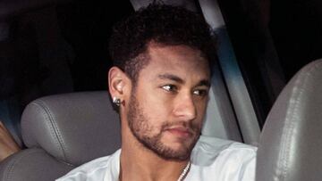 Neymar fue examinado