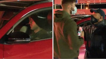 El altercado por Suárez que acabó en trifulca en el parking entre seguridad y aficionado...