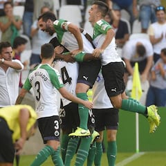 La intensidad del Racing se llevó por delante al Mirandés