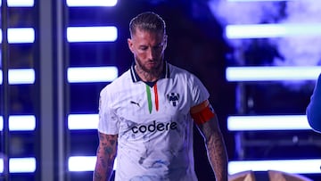 Sergio Ramos of Monterrey during the FIFA Club World Cup 2025 round of 16 match between Borussia Dortmund and CF Monterrey at Mercedes-Benz Stadium on July 01, 2025 in Atlanta, Georgia, United States.