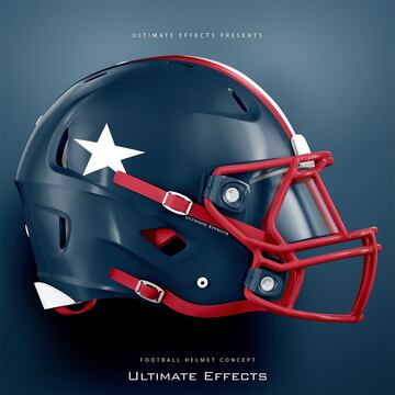 Los 32 cascos de la NFL al estilo de la nueva liga: AAF