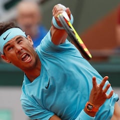 Resumen y resultado del Nadal - Bolelli en directo: aplazado en el tercer set por la lluvia