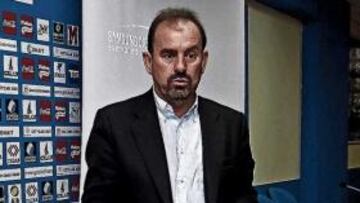 <b>IMPLICADO. </b>Ángel Torres presentó el nuevo spot en el Coliséum.