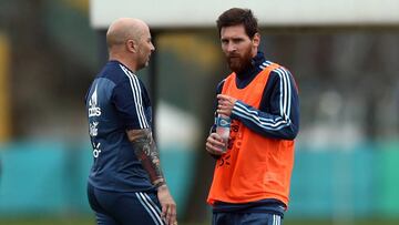 Lionel Messi misses out against Spain