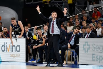 Sito Alonso durante la final contra el Real Madrid.