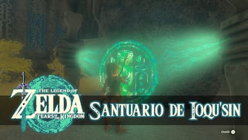 the legend of zelda tears of the kingdom nintendo switch guia santuario ioqu'sin