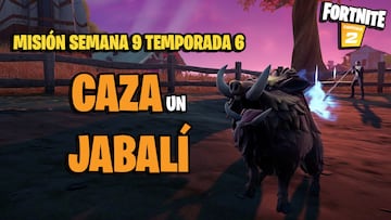 ¿Dónde encontrar jabalíes y cómo cazarlos en Fortnite Temporada 6?