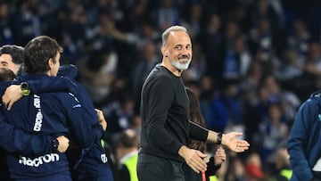 El entrenador de la Real Sociedad, Pellegrino Matarazzo.