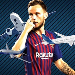 Los tres posibles destinos de Rakitic si no renueva con el Barcelona