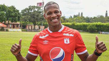 Elvis Mosquera, nuevo jugador de Am&eacute;rica de Cali.